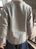 宜爽兒兒童長袖T恤春秋季男童上衣女童小嬰兒衣服秋裝寶寶打底衫 灰色-藍(lán)挖機(jī) 110 曬單實(shí)拍圖