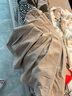 忻悅晴女童卡其色校服裙子兒童學(xué)生半身裙松緊腰短裙小學(xué)生藏青色百褶裙 卡其色腰帶款短裙 160 曬單實(shí)拍圖