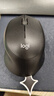 羅技（Logitech）M330 靜音鼠標 無(wú)線(xiàn)鼠標 辦公鼠標 右手鼠標 帶無(wú)線(xiàn)微型接收器 黑色 曬單實(shí)拍圖