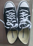匡威（Converse）官方男鞋女鞋 All Star經(jīng)典帆布鞋低幫休閑運(yùn)動(dòng)鞋黑色 101001 43 曬單實(shí)拍圖