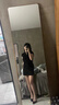 皮爾卡丹（pierre cardin）新中式改良旗袍植絨連衣裙女夏季新款復(fù)古修身顯瘦氣質(zhì)開叉包臀裙 黑色 L 【建議105-115斤】 曬單實(shí)拍圖