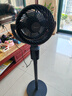 美的（Midea）空氣循環(huán)扇 家用落地扇抑菌凈化語音風扇立式遙控轉(zhuǎn)頁扇3D搖頭大風力電風扇桌面 GAI24PA 曬單實拍圖