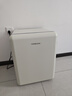 HOMESUN【新品】法國HOMESUN美妝冰箱復古小冰箱護冷藏靜音客廳桌面電冰箱美妝冰箱冰箱冰吧家用床頭冰箱 BCH41E-奶油白（靜音款） 曬單實(shí)拍圖