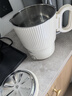 蘇泊爾（SUPOR）便攜式燒水壺電水壺折疊0.8L 旅行出差家用養(yǎng)生沖奶電熱水壺學(xué)生304不銹鋼泡面杯 SW-08J01 曬單實拍圖