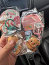 三麗鷗（SANRIO）正版泰國黃油小熊可愛書包掛飾鑰匙扣公仔小眾包包掛件高級感 正版黃油小熊-【丘比特】-（pvc 曬單實拍圖