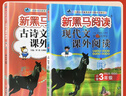套裝2冊 新黑馬閱讀 小學(xué)三年級現代文課外閱讀理解+古詩(shī)文課外閱讀理解 小學(xué)語(yǔ)文閱讀理解專(zhuān)項強化訓練答題技巧答題模板必刷題同步練習冊 曬單實(shí)拍圖