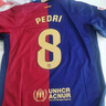 2425巴薩羅那球衣主場(chǎng)亞馬爾拉菲尼亞佩德里德容歐冠版足球服定制 主場(chǎng)套裝8號佩德里 M 曬單實(shí)拍圖