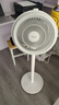美的（Midea）【暴風(fēng)循環(huán)】空氣循環(huán)扇大風(fēng)量搖頭電風(fēng)扇家用臺式落地扇輕音臥室節(jié)能小風(fēng)扇柔風(fēng)輕羽扇 FGA24TQ 曬單實(shí)拍圖