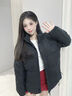 LEEREDPOI羽絨服男短款冬季外套立領(lǐng)寬松休閑百搭冬天學(xué)生潮流加厚保暖鴨絨 黑色 XL 約145-170斤可穿 曬單實(shí)拍圖