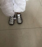 奇諾鼠兒童涼鞋女童2025夏季新款嬰幼男寶寶1-3歲防滑鞋包頭夏天學(xué)步鞋 銀色 23 碼(適合腳長(cháng)14.0-14.5cm) 曬單實(shí)拍圖