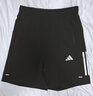 阿迪達(dá)斯【滔搏運(yùn)動(dòng)】adidas男子GYM+ 3S WV SHT日常透氣舒適梭織短褲 IW5906 M 曬單實(shí)拍圖