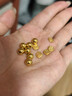 賽菲爾足金999.9十二生肖蛇金豆黃金投資金塊生肖金條 生肖羊 約1克 曬單實拍圖