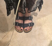 BIRKENSTOCK勃肯德國進(jìn)口新品男女款舒適外穿軟木Arizona雙扣拖鞋 深藍色窄版1022713 36 曬單實(shí)拍圖