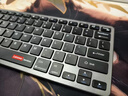聯(lián)想（Lenovo）無(wú)線(xiàn)鍵盤(pán)無(wú)線(xiàn)藍牙鍵盤(pán)可充電輕薄便攜商務(wù)辦公無(wú)線(xiàn)鍵鼠套裝電腦平板mac通用輕音短款剪刀腳鍵盤(pán) 灰黑色-鍵鼠套裝【共用接收器】 無(wú)線(xiàn)2.4G+藍牙 曬單實(shí)拍圖