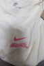 耐克(NIKE)春夏女短袖T恤 運(yùn)動(dòng)休閑 OVERSIZE寬松 HM4625-133 白L 曬單實(shí)拍圖
