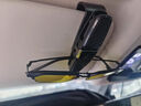 百臣車(chē)載眼鏡夾多功能車(chē)用墨鏡支架車(chē)內眼睛盒創(chuàng  )意汽車(chē)遮陽(yáng)板收納夾子 升級款【暗黑1個(gè)】 曬單實(shí)拍圖