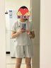 安踏x超級植物聯(lián)名丨休閑兩件套女夏季撞色減齡運(yùn)動套裝快干短袖短褲 曬單實(shí)拍圖