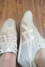 Onitsuka Tiger鬼塚虎RUNSPARK夏季男女復(fù)古舒適運動鞋休閑鞋 米色 38 曬單實拍圖