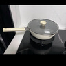 紅廚有鈦炒鍋不粘鍋平底煎炒鍋陶瓷家用煎牛排炒菜鍋電磁爐燃?xì)庠?8cm 曬單實(shí)拍圖