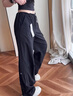 ALO YOGA【金智秀同款】春夏多口袋抽繩運動休閑百搭顯瘦工裝傘兵 黑色 L 曬單實拍圖