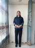 俞兆林媽媽裝2025春秋季新款牛仔襯衣大碼薄外套奶奶裝襯衫女長(zhǎng)袖上衣服 牛仔藍(lán) XL  (建議90-105斤) 曬單實(shí)拍圖