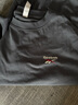 Reebok銳步官方24新品男女同款運動休閑寬松LOGO針織短袖T恤 24SRM425UGH1 黑色 M 曬單實拍圖