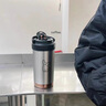 JCZS德國品牌陶瓷內(nèi)膽大容量保冷杯男士便攜帶提手水杯隨行咖啡杯 奶霜白500ml【316無縫內(nèi)膽】 曬單實拍圖