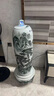 菲斯鉑亞流水噴泉加濕落地?cái)[件新中式手繪陶瓷開(kāi)業(yè)禮品辦公室客廳水景裝飾 荷塘月色大號(hào)高115cm寬47cm 曬單實(shí)拍圖