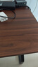 全品屋實(shí)木電腦桌雙人書桌辦公桌工作臺學(xué)生臺式電競桌120CM 曬單實(shí)拍圖