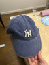 美職棒（MLB）官方 男女帽子張凌赫同款棒球帽休閑遮陽帽軟頂鴨舌帽七夕節(jié)禮物 紐約洋基隊/藏青色/KARINA同款 均碼 F 曬單實拍圖
