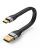 CABLE CREATIONCC1150 充電寶數(shù)據(jù)線短線Type-c3A便攜快充線適用ipadpro華為小米安卓手機電腦移動硬盤傳輸充電線 曬單實拍圖