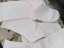 莫代爾5雙襪子男長筒新疆棉10A抗菌防臭吸汗夏季薄款白色學(xué)生中筒襪夏天 【長筒襪】白色 5雙 均碼 【60%新疆棉防臭】 曬單實拍圖