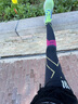 2XU Light Speed系列壓縮長(cháng)褲 MCS中腰健身褲女專(zhuān)業(yè)馬拉松運動(dòng)緊身褲 黑/金色反光logo XS 曬單實(shí)拍圖