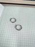 嵐束足銀耳環(huán)女士2025新款養耳洞素圈極簡(jiǎn)豆豆耳釘純銀設計高級感耳飾 養耳組合套件【10+3mm】 曬單實(shí)拍圖