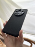屏蓬 適用華為mate60pro手機殼真皮HUAWEI魅特60pro+鏡頭精孔全包防摔保護套商務(wù)后殼 mate60Pro/pro+【優(yōu)雅黑-五金護目】 曬單實拍圖