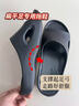 優(yōu)調(diào)扁平足涼拖鞋男士夏季足弓支撐矯正女室內(nèi)家用居家防滑浴室洗澡 奶油白 39-40 （適合38-39） 曬單實(shí)拍圖
