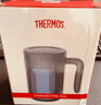 膳魔師（THERMOS）保溫杯不銹鋼水杯咖啡杯泡茶杯大容量把手杯畢業(yè)禮物TCMN-600S 灰色【316L不銹鋼】 600ml 曬單實拍圖