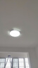 歐普照明（OPPLE）led吸頂燈燈具大全2024款客廳臥室燈餐廳燈全光普客廳燈全屋套餐 圓形白光 50CM 48瓦白色邊框 全光譜護眼 曬單實拍圖
