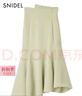 SNIDEL2025春夏新品不規(guī)則氣質(zhì)簡(jiǎn)約半身裙SWFS252037 萊姆綠 S 曬單實(shí)拍圖