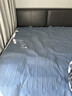奧克斯【全毯速熱｜58℃恒溫】電熱毯新款自動斷電除螨抗菌雙人電褥子 雅灰款【雙控除螨】180cm*200cm 曬單實拍圖