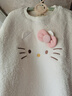 戴維貝拉（DAVE＆BELLA）【Hello·Kitty聯(lián)名】兒童衛(wèi)衣休閑女童上衣加絨寶寶衣服小童冬裝 白色【現(xiàn)貨】 120 cm（建議身高110-120cm） 曬單實(shí)拍圖
