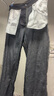 無印良品（MUJI） 女式 彈力 牛仔 修身褲 褲子 長(zhǎng)褲 休閑褲丹寧回潮 深藏青色 24inch（160/60A） 曬單實(shí)拍圖