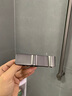 書(shū)芮德國品質(zhì)花灑支架中升降桿夾子淋浴噴頭不銹鋼花灑支架浴室花灑固 亮銀 曬單實(shí)拍圖
