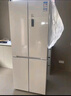 東芝白珍珠450十字四開(kāi)門(mén)冰箱高容全嵌 60cm超薄零嵌入式 自動(dòng)制冰 一級能效變頻風(fēng)冷無(wú)霜家用電冰箱 GR-RF450WI-PM151 熒紗白 曬單實(shí)拍圖