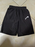貴人鳥(niǎo)男童短褲T恤2026新款夏季薄款中大童運動(dòng)褲子透氣兒童冰絲速干褲 【速干短褲】黑/G白硅膠K 160 【透氣耐磨】 曬單實(shí)拍圖