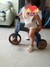 貝趣兒童三輪車自行車1-3-6歲腳踏車寶寶平衡車嬰兒幼兒2歲小孩童車 摩卡灰【燈光音樂+防側(cè)翻】 滑步滑行車生日六一兒童節(jié)禮物 曬單實(shí)拍圖