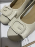 天美意女鞋商場(chǎng)同款瑪麗珍鞋法式通勤女單鞋新款新BI272AQ5 米白 36 曬單實(shí)拍圖