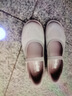 斯凱奇（Skechers）閃穿鞋瑪麗珍淺口單鞋秋季女鞋一腳蹬圓頭芭蕾鞋138497 曬單實(shí)拍圖