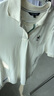 Teenie Weenie小熊女裝夏季簡約學(xué)院風(fēng)短袖休閑時尚POLO衫T恤上衣 乳白色 M (165) 曬單實拍圖