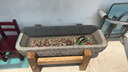 荷府家居 家居室外庭院長(zhǎng)方形養(yǎng)魚(yú)水槽復(fù)古人造石槽戶外大魚(yú)缸陽(yáng)臺(tái)花園養(yǎng)魚(yú)水池 長(zhǎng)款+實(shí)木架 曬單實(shí)拍圖